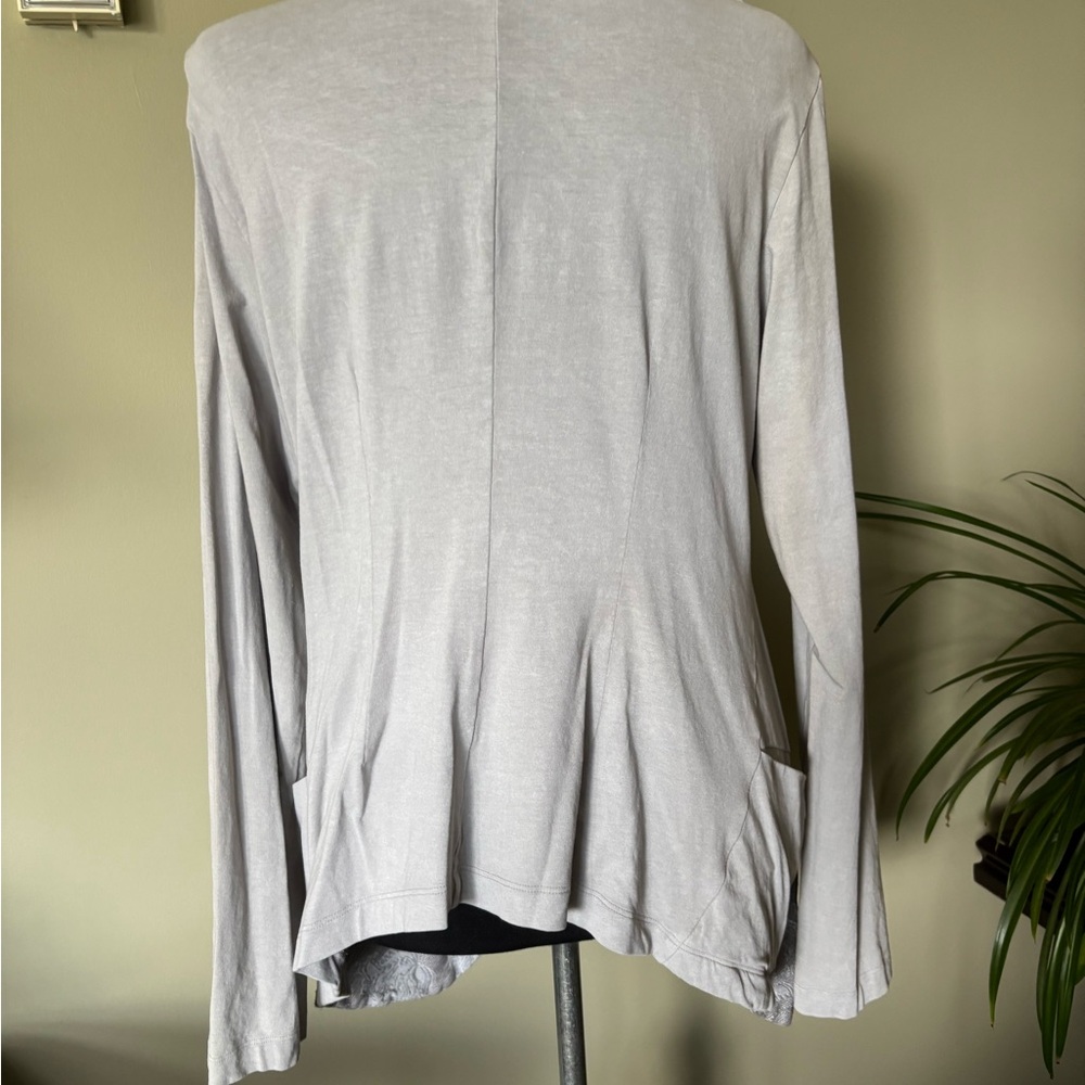Rundholz  Gray Patterned Button-Up Jacket - Picture 4 of 7